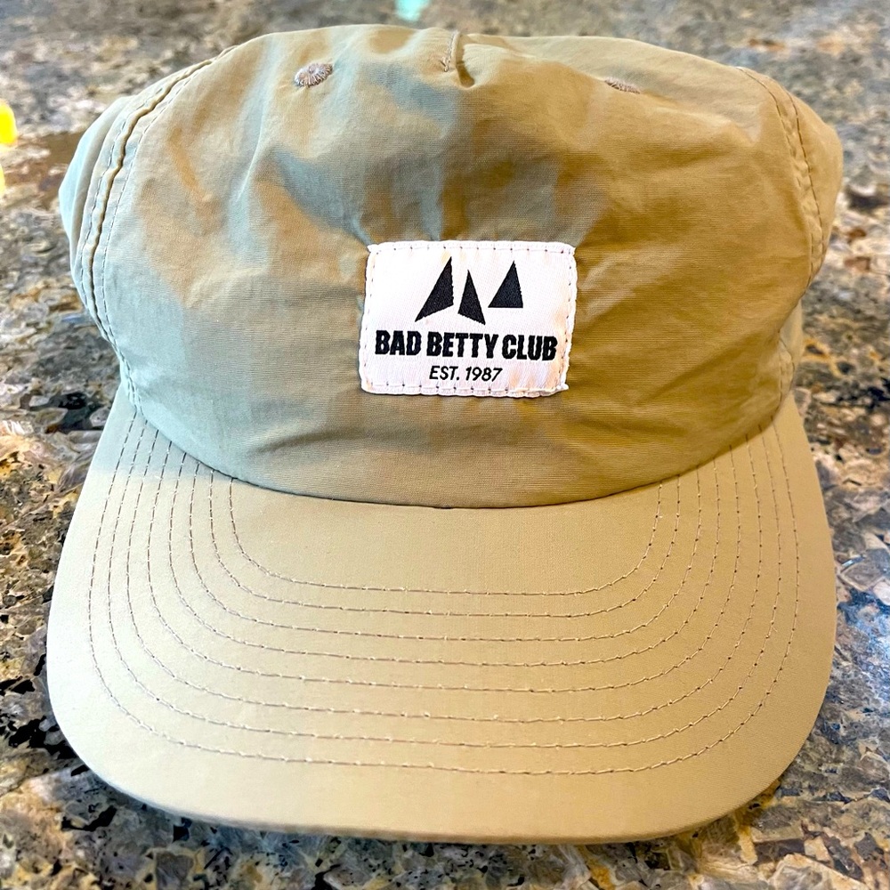 NWOT Bad Betty Cap- khaki